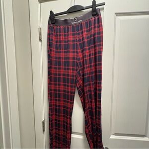 Tommy John women’s  Red and navy  Plaid Pajama pants